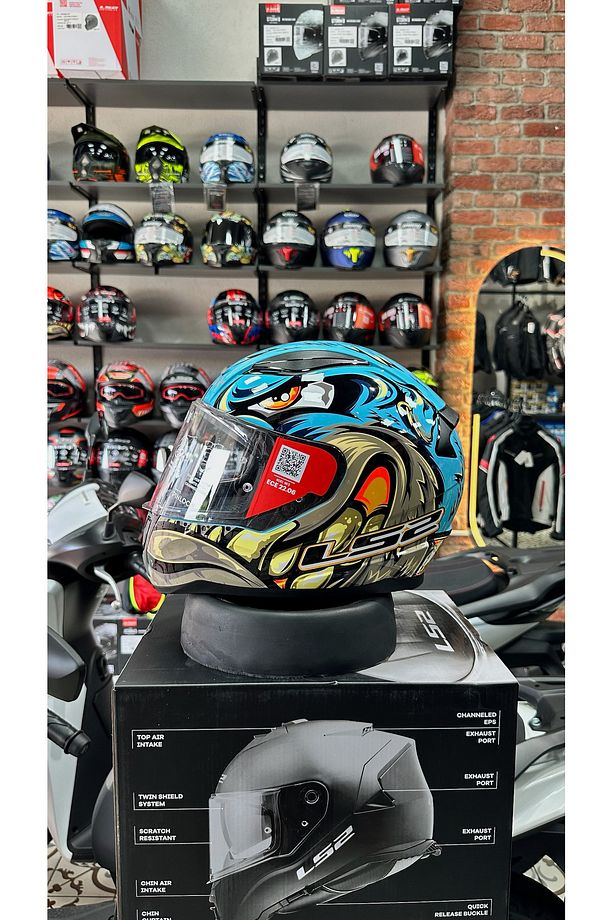 RAPID 2 NEO MAVİ-MOR KASK - 1