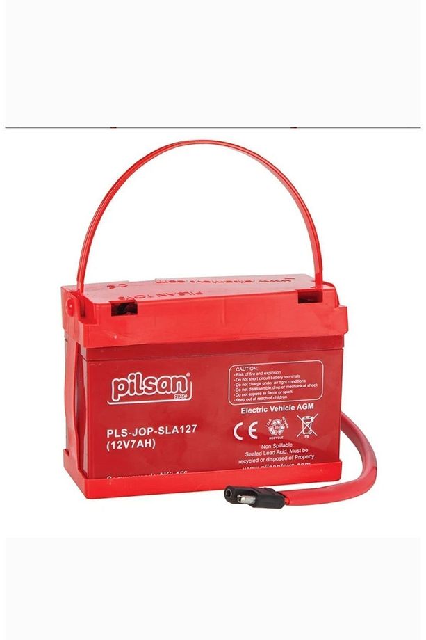 Pilsan 12 Volt 7 Amper Akü 12 V 7 Ah Akü Uzun Kablolu Pilsan - 3