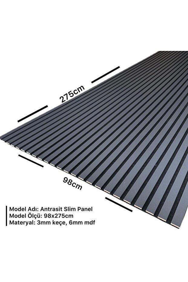 Slim Panel Antrasit - 1