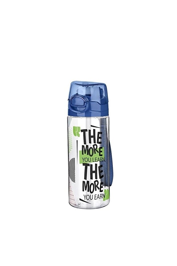 RIO PATTERNED LOCKING POLYCARBON flask & water bottle with straw 500 ML - 2