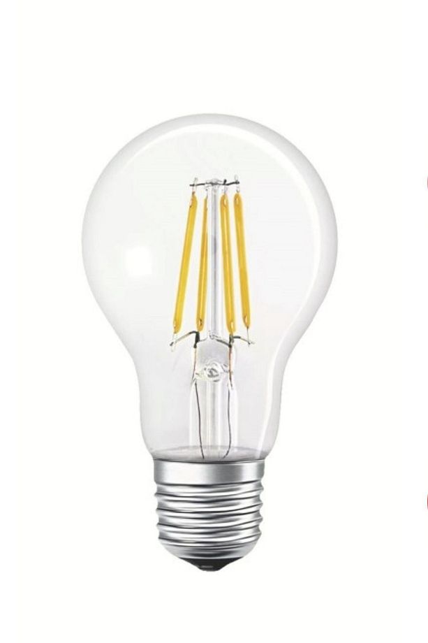 3 Adet 4 W E 27 Dim Edilebilir Flament Led Normal Ampul Tip Avize Oturma Odası Salon Mutfak Lambası - 2