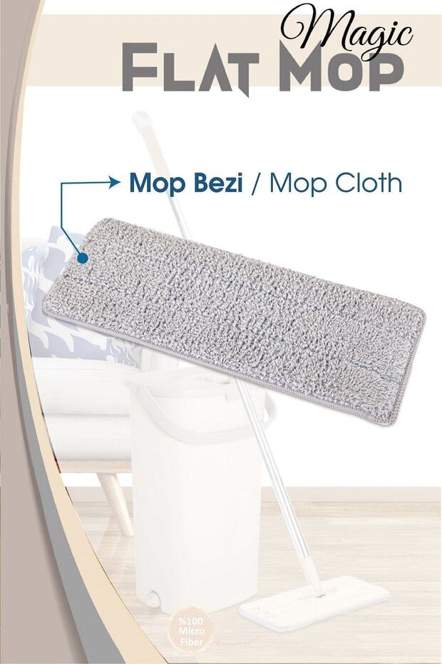 Magic Flat Mop Yedek Bez - 1