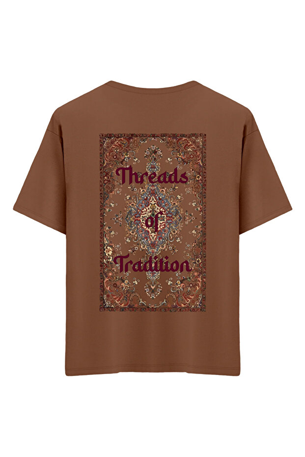 Унисекс тениска Threads - Oversize - 1