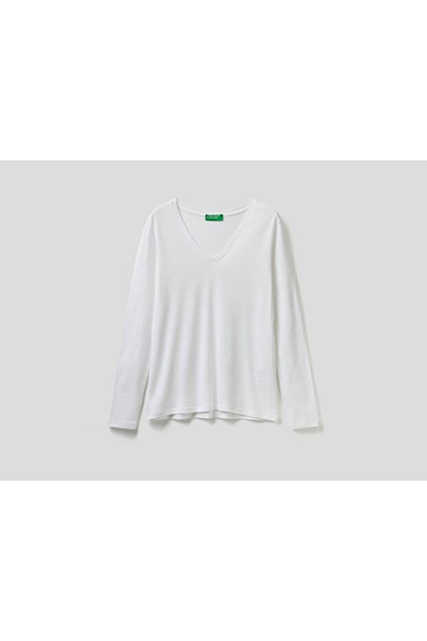 Kadın Uzun Kol Tshırt - 3