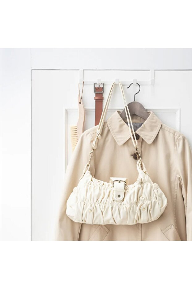 Smart Kapı Üstü Geniş Askılık Beyaz - 4