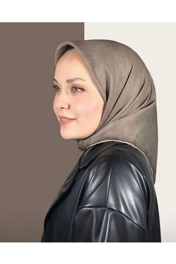TEK RENK SOFT PAMUK EŞARP - 1