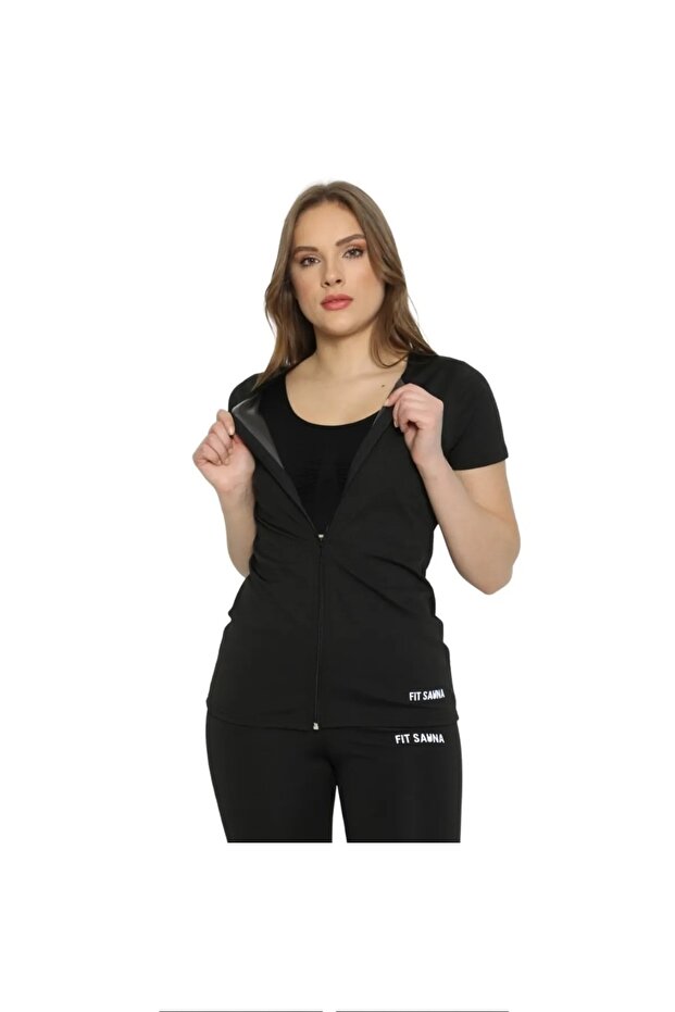 Sauna Thermal Leggings+ Zippered Body Firming sauna thermal Set