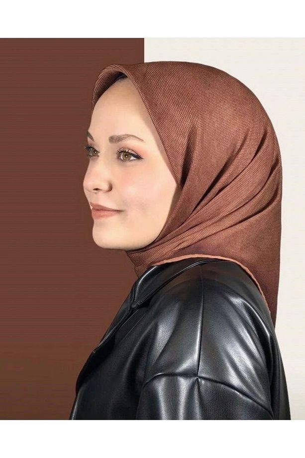 TEK RENK SOFT PAMUK EŞARP - 1