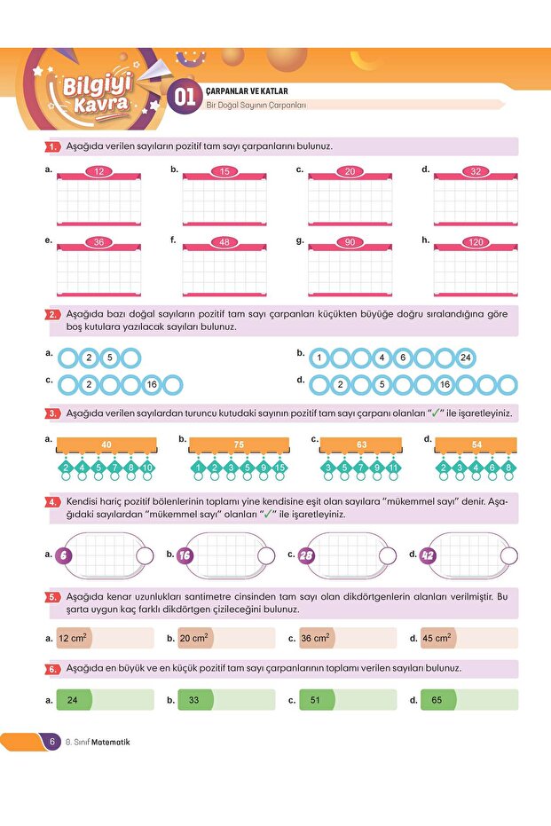 2026 8. Sınıf Bal Matematik Soru Bankası | Yusuf Karakoyun - 4