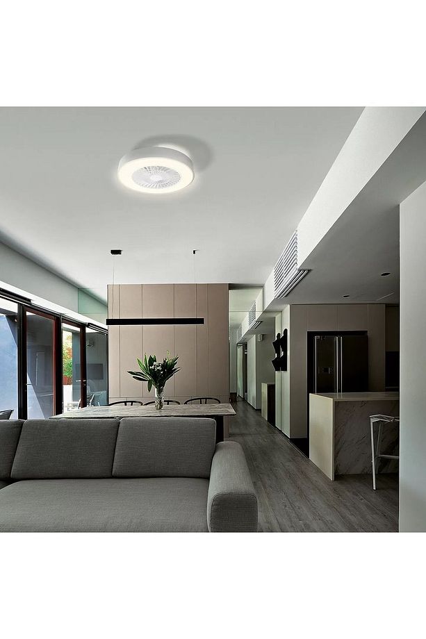 Smart Wifi Akıllı Tavan Vantilatörü 78W Led Işık - 4