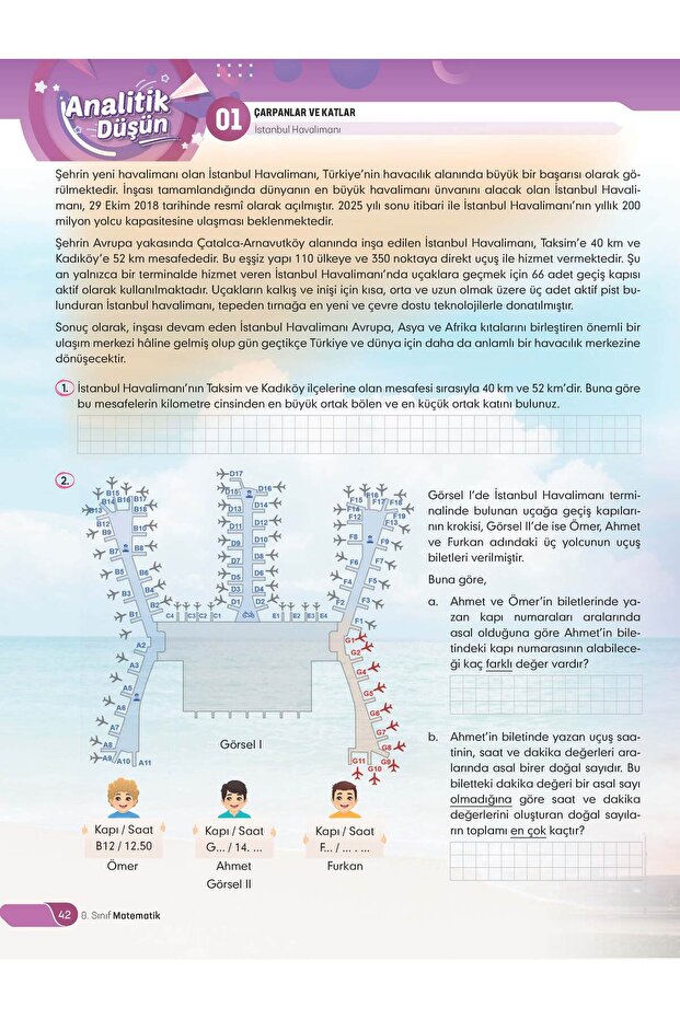 2026 8. Sınıf Bal Matematik Soru Bankası | Yusuf Karakoyun - 8