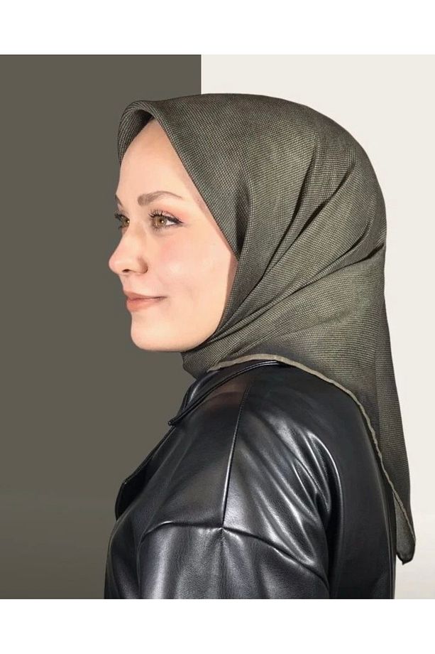 TEK RENK SOFT PAMUK EŞARP - 1
