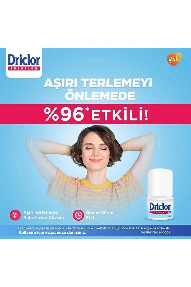 Driclor Anti Perspirant 20 ml Roll-on Orjinal (2 Adet ) bys5011091102608 - 6