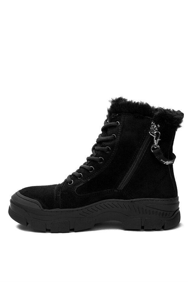 M.P 242-1879ZN Kadın Sneaker Bot Siyah - 3