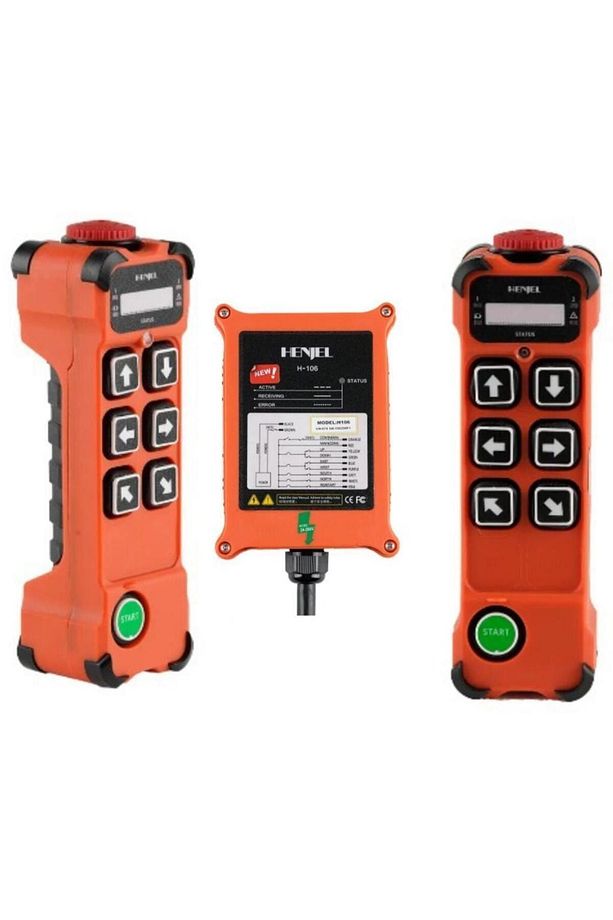 H106 6 Hareket Tek Hızlı Vinç Kumandası - 1