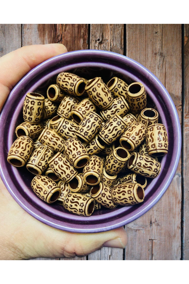 25 Pieces of Acrylic Decorative Beads - Jewelry Beads, Handicraft Material