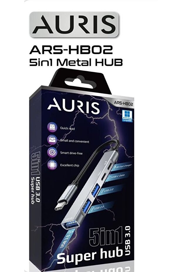 Ars-hb02 5in1 Metal Hub