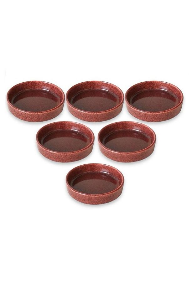 Stackable 11 cm Sosluk-Çerezlik Twinkle Kırmızı 6'lı msh - 2