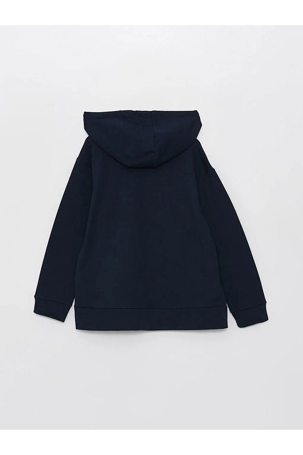 LCWAIKIKI Maternity Kapüşonlu Düz Uzun Kollu Hamile Fermuarlı Sweatshirt - 8
