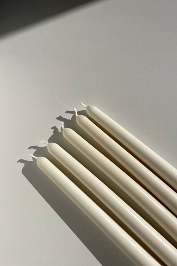 Şamdan Mumu Üçlü Set - 3