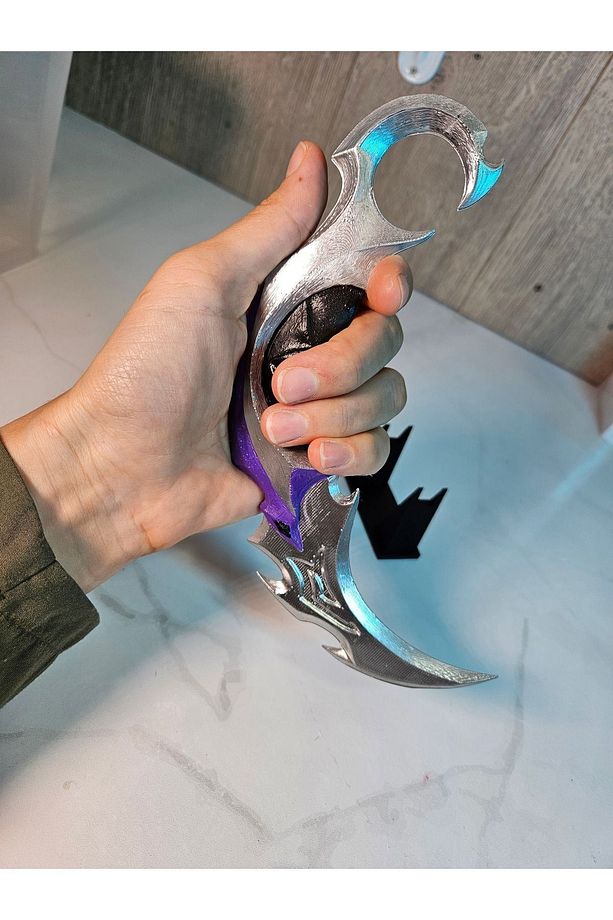 Valorant Yağmacı Karambit-Reaver Karambit- Plastik Figür - 3