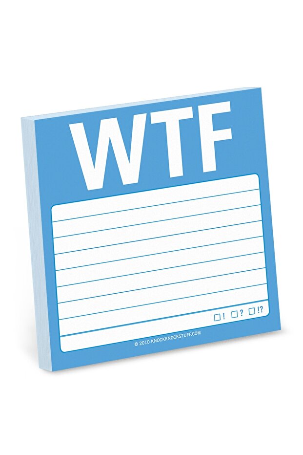 Yapışkanlı Not: WTF