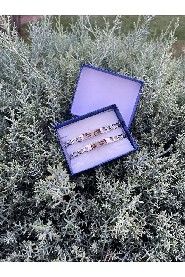 Lazer Baskı Çelik Göz Bileklik - 3