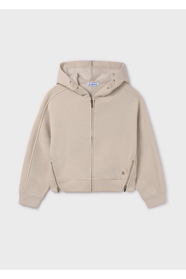 Fırçalı Triko Sweat - 1