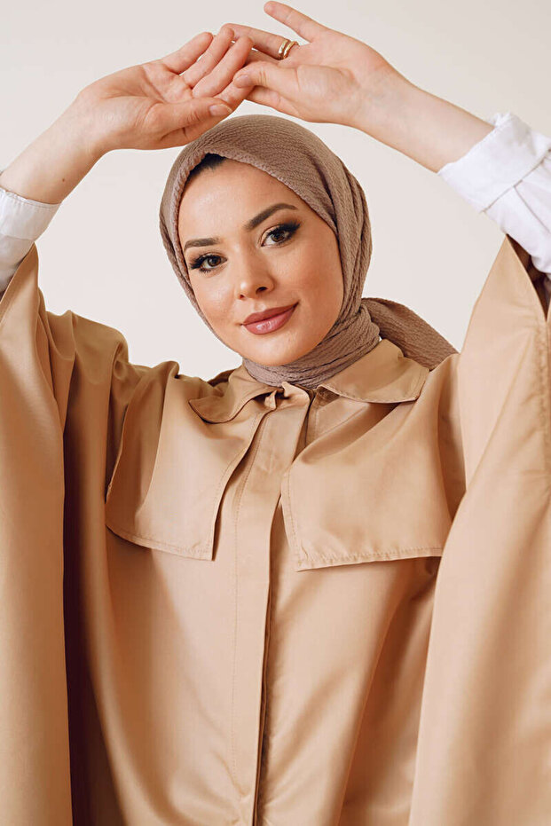 Şalland Mio Caz eşarp Bronz - 1