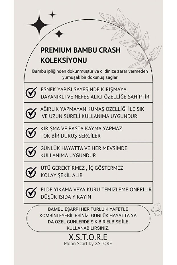 Eșarfă Premium Bambu Kraş Smarald - 4