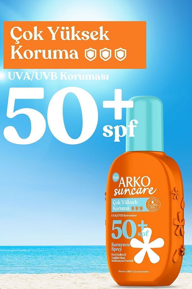Suncare Spf50 Vücut Güneş Kremi 200 ml & Spf50 Çocuk Bebek Güneş Kremi 200 ml Yaz Seti - 4