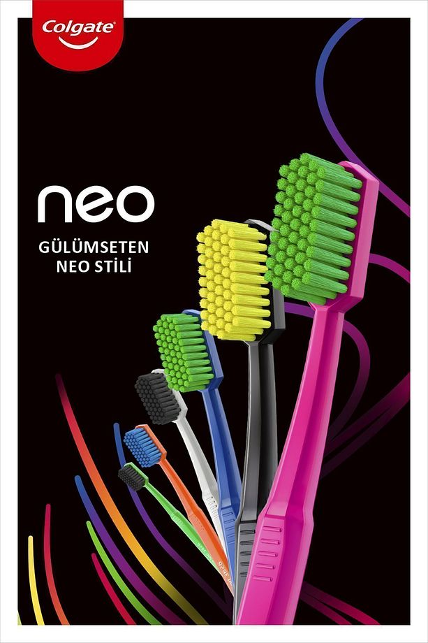 Neo Tekli Orta Diş Fırçası X2 Adet - 5