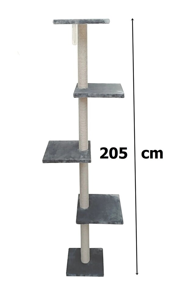 tr5001 مخلب قطط مثبت على الحائط على شكل برج