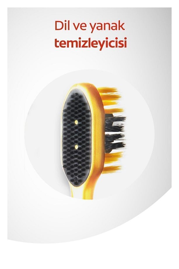 360 Charcoal Gold Çok Yönlü Koruma Yumuşak Diş Fırçası - 3