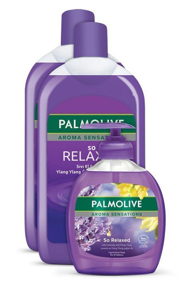 Aroma Sensations So Relaxed İris Özü ile Sıvı El Sabunu 300 ml + 700 ml + 700 ml - 2