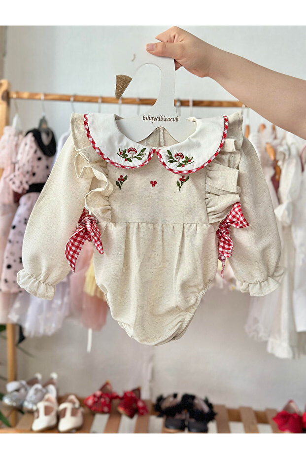 Lowell Romper - Uzun Kol - 1