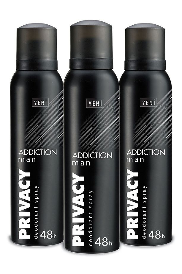 Man Addiction Erkek Deodorant 3x150ml - 1
