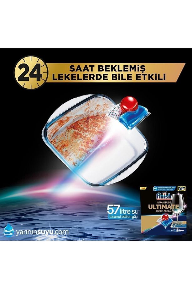 Quantum Ultimate Bulaşık Makinesi Deterjanı  Kapsül Tablet 120 Adet (40 x 3'lü) - 4