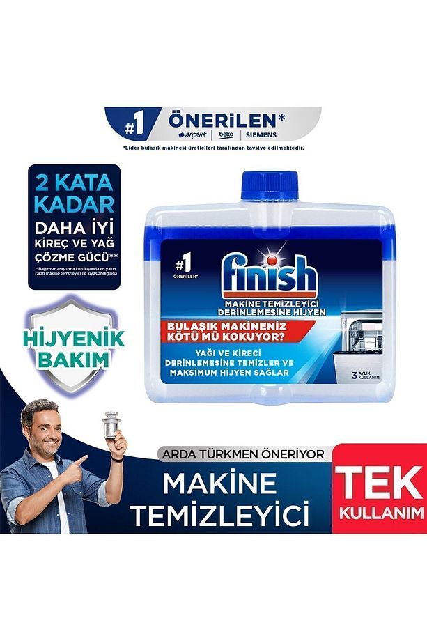 Quantum Ultimate 60 Kapsül Bulaşık Makinesi Deterjanı Tableti Temizlik Ve Bakım Seti - 3