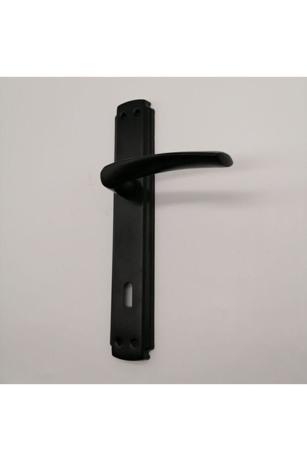 Bravo Aynalı Mat Siyah Oda iç Kapı Kolu - 3