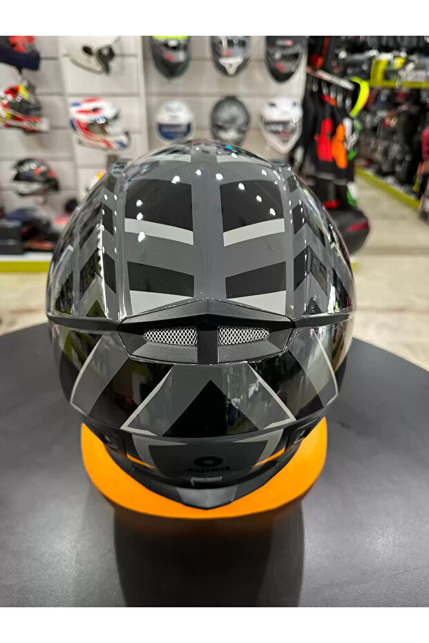 KASK FULL FACE WARRIOR RAZZE GRAFIC SUN VİZÖR - 2