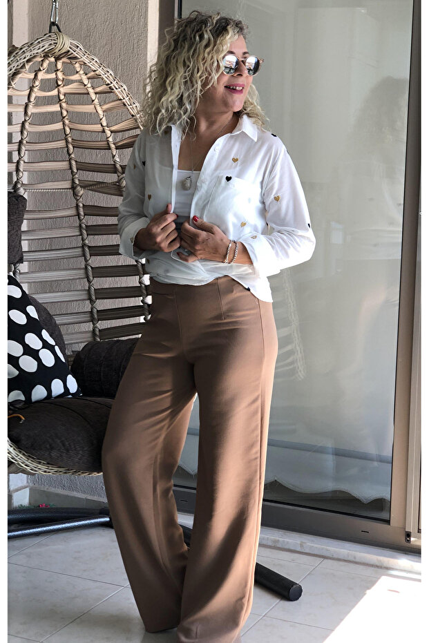 Kalp Nakışlı Gömlek - 2