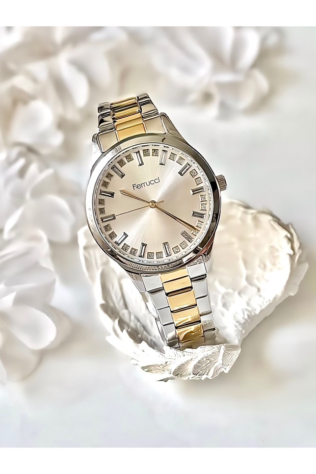 WOMEN'S WRIST WATCH (GOLD&SILVER)