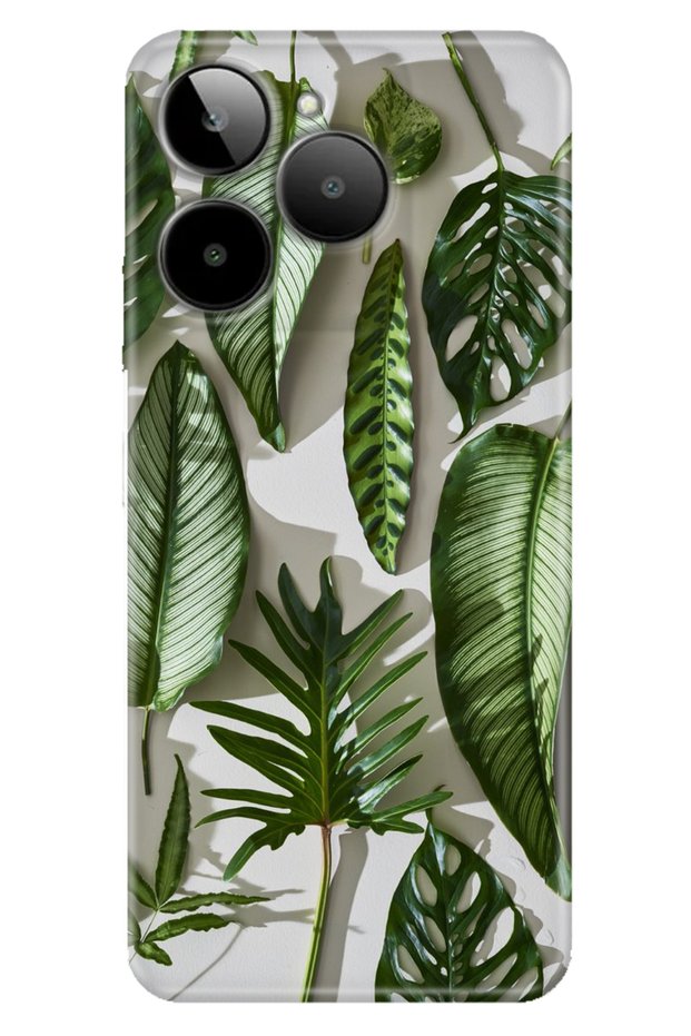 Era 30 Compatible Case Silicone Patterned Era30 Cover 4D Green Leaves
