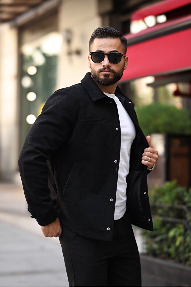 Slim Fit Stamp Jacket - 3