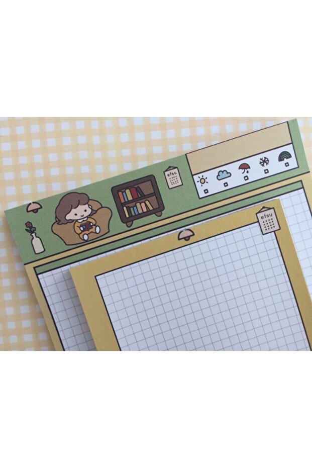 Nude Poly Set Memopad/notepad/defter - 2