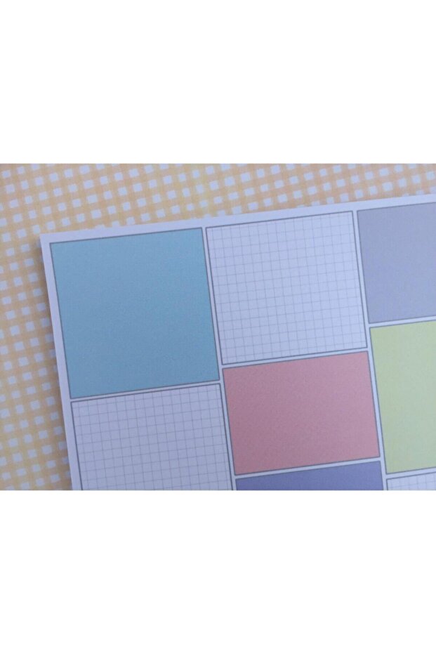 A4 Renkli Postit Memopad - 2