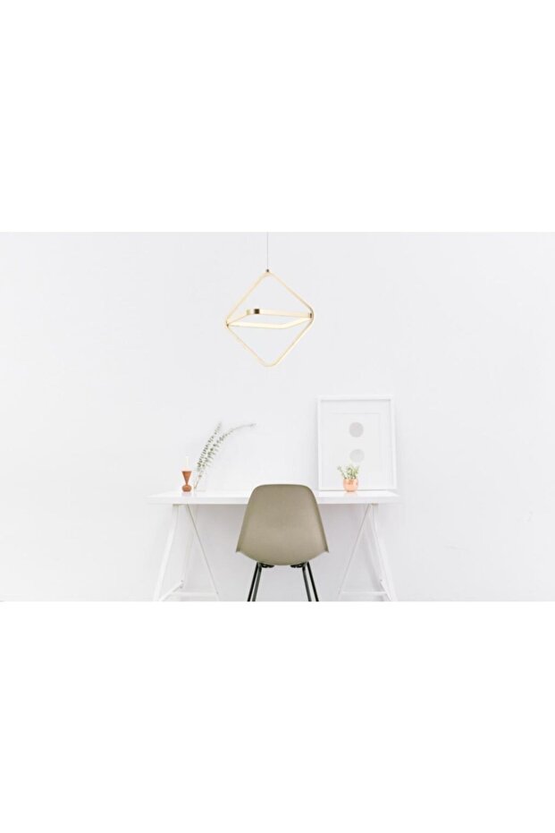 504 Sarı Led Avize - 2
