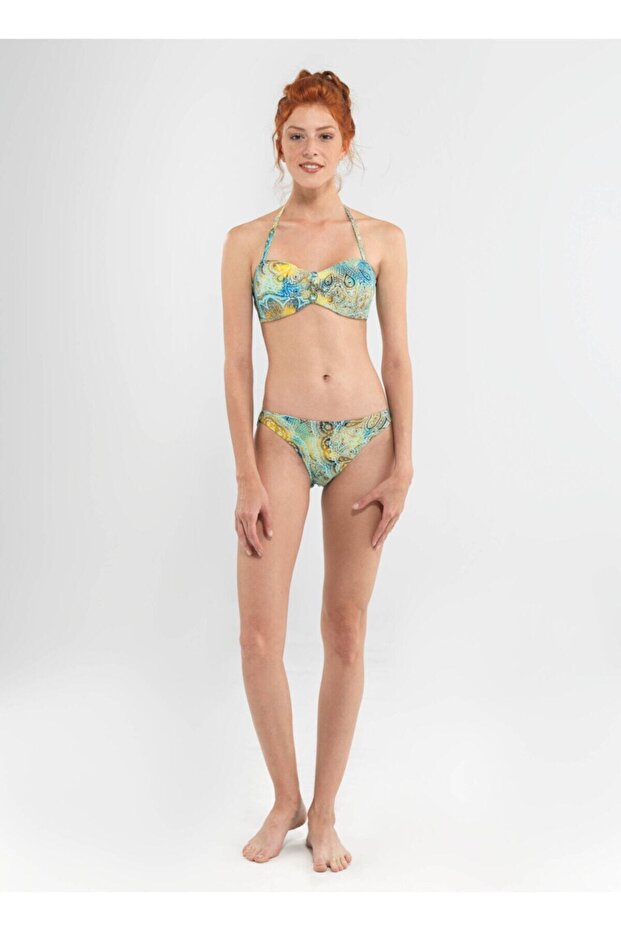 طقم بيكيني 8622 - نمط الشال - 1