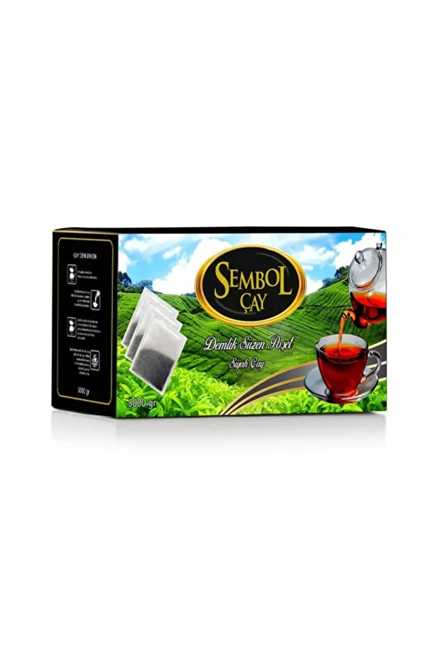 Sembol Demlik Poşet Çay 150 ve 34 gr 5 kg - 1